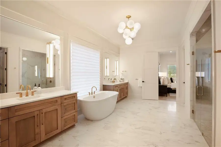 Furnished interior view inside a new home in , Alpharetta (Image 48). Furnished interior view inside a new home in , Alpharetta (Image 48).