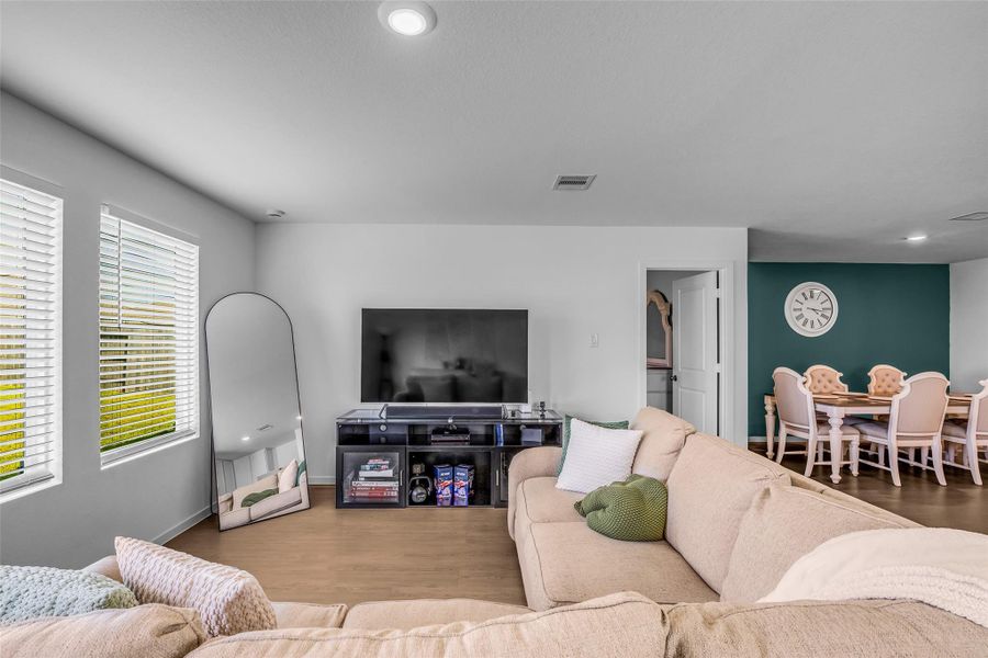 Furnished interior view inside a new home in Tavola, New Caney (Image 19).