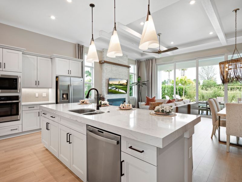 Lila Model Home | Kitchen | Photo from sister community