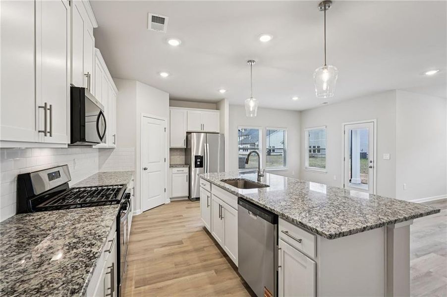 Furnished interior view inside a new home in Westmont Preserve, Powder Springs (Image 17). Furnished interior view inside a new home in Westmont Preserve, Powder Springs (Image 17).