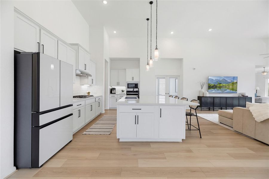 Furnished interior view inside a new home in , Cypress (Image 14).