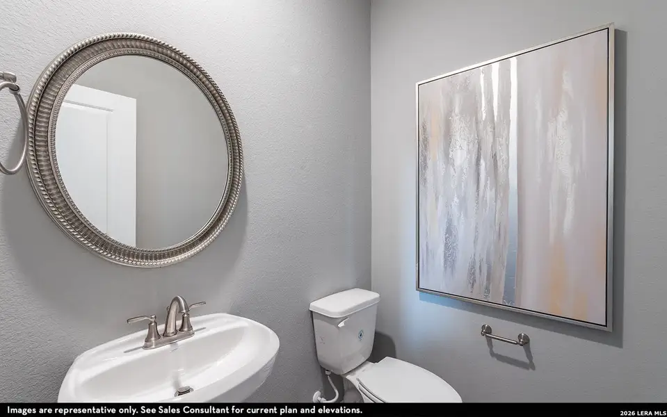 Furnished interior view inside a new home in Red Hawk Landing, San Antonio (Image 3).