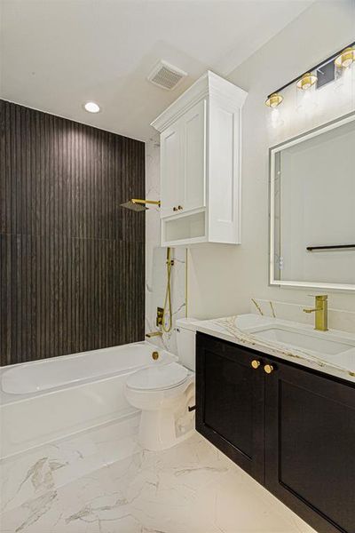 Furnished interior view inside a new home in , Denton (Image 3).