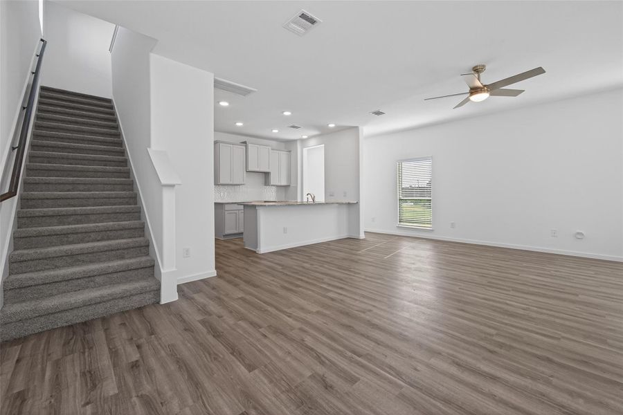 Spacious, unfurnished interior of a new home in Enclave at Willis, Willis (Image 37).