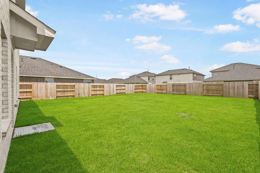 Exterior details and patio area of a home in Cypress Green, Hockley (Image 4).