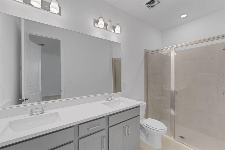 Furnished interior view inside a new home in Seaire, Parrish (Image 16).