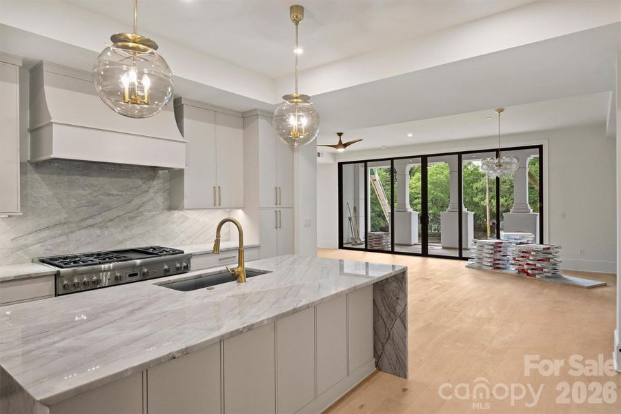 Furnished interior view inside a new home in , Charlotte (Image 28).