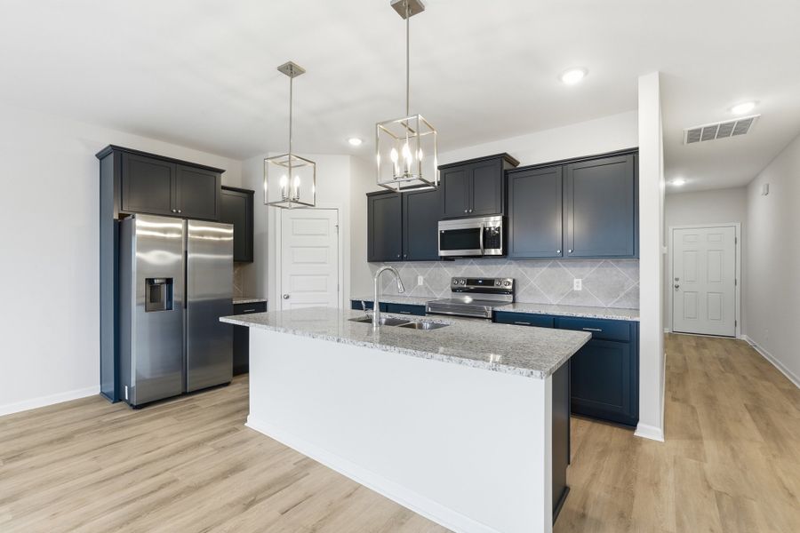 Representative furnished interior of a home built from the The Powell by RTS Homes in Doctor's Creek, Ludowici (Image 6). Representative furnished interior of a home built from the The Powell by RTS Homes in Doctor's Creek, Ludowici (Image 6).