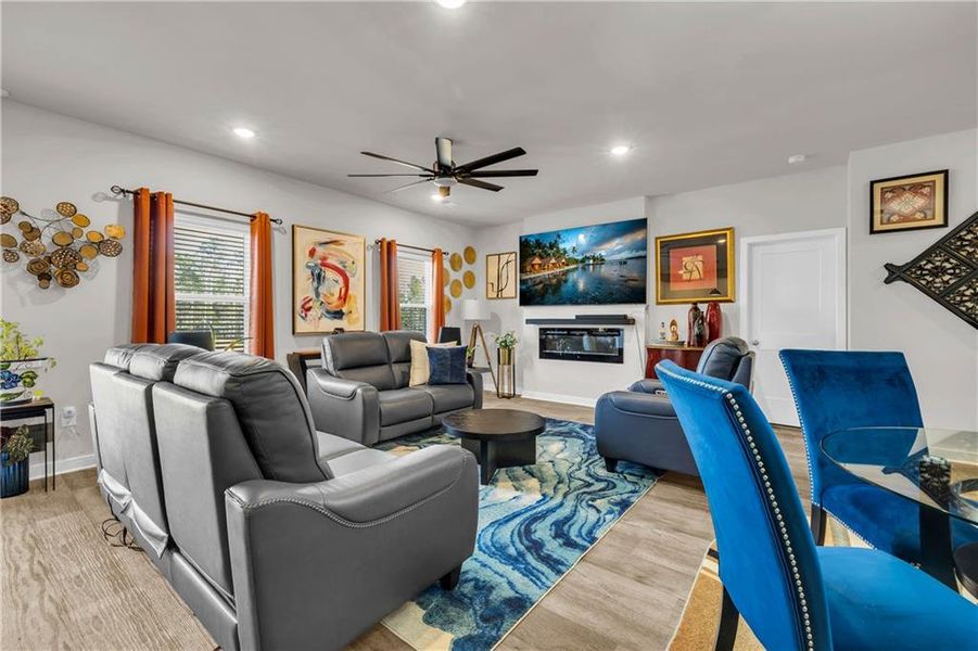 Furnished interior view inside a new home in , McDonough (Image 11). Furnished interior view inside a new home in , McDonough (Image 11).