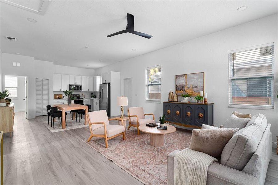 Furnished interior view inside a new home in , St. Petersburg (Image 9). Furnished interior view inside a new home in , St. Petersburg (Image 9).