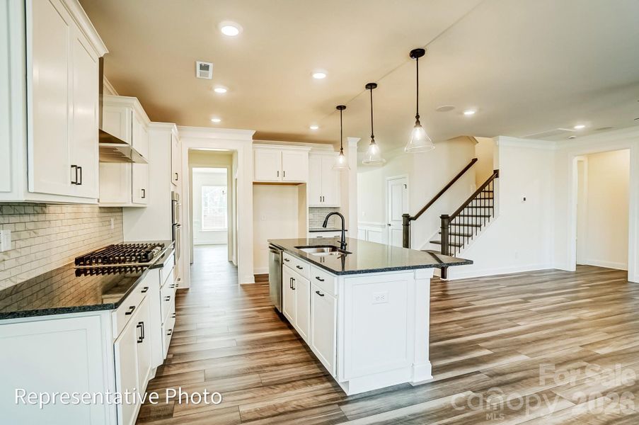 Furnished interior view inside a new home in Waterford Commons, Rock Hill (Image 2).