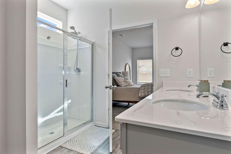 Furnished interior view inside a new home in , Rome (Image 10).