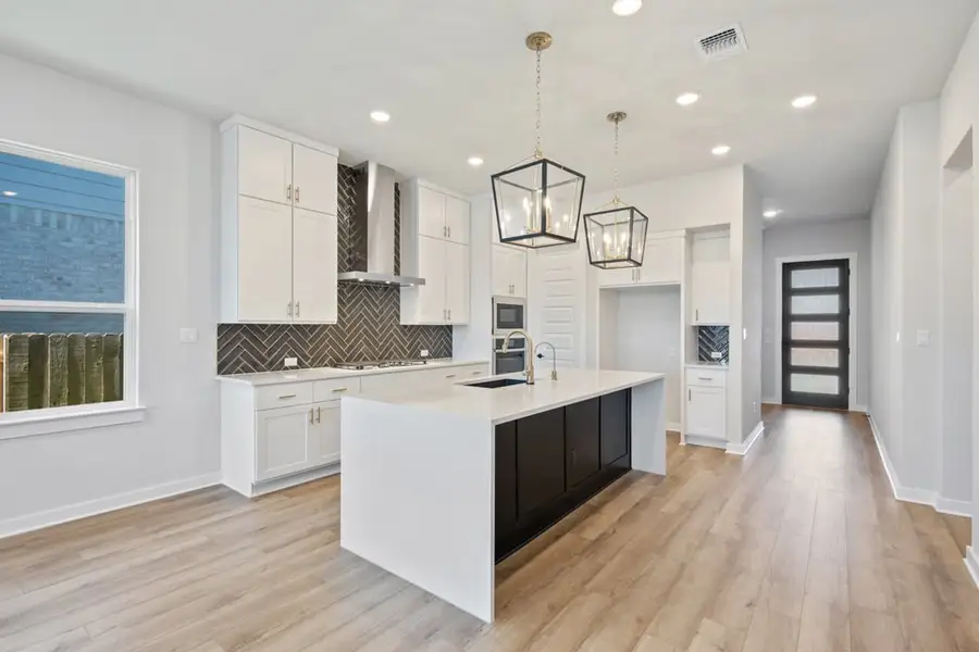 Furnished interior view inside a new home in Arbor Collection at Lariat, Liberty Hill (Image 10).