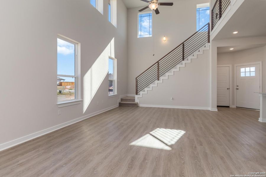 Spacious, unfurnished interior of a new home in Applewhite Meadows, San Antonio (Image 13). Spacious, unfurnished interior of a new home in Applewhite Meadows, San Antonio (Image 13).