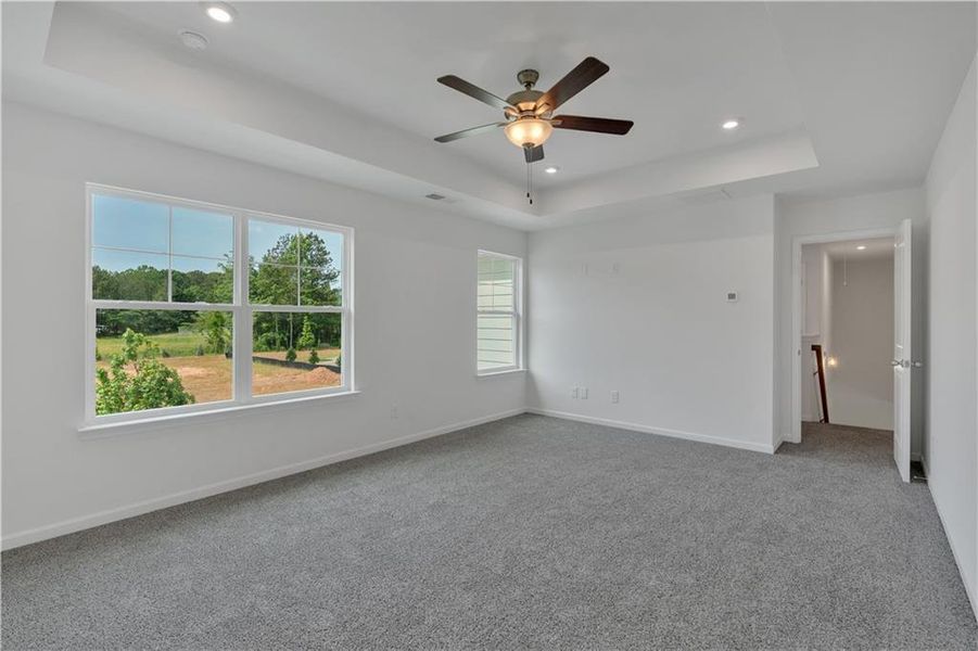 Spacious, unfurnished interior of a new home in The Overlook at Factory Shoals, Mableton (Image 31).