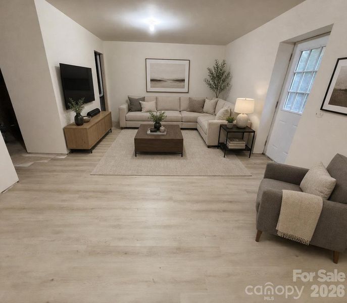 Furnished interior view inside a new home in , Beech Mountain (Image 13).