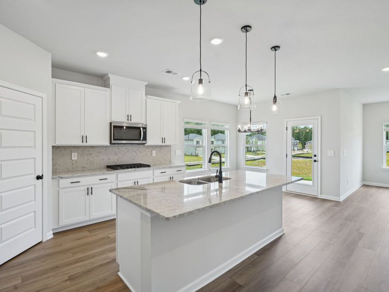 Furnished interior view inside a new home in Parkside at Grayson, Grayson (Image 6). Furnished interior view inside a new home in Parkside at Grayson, Grayson (Image 6).