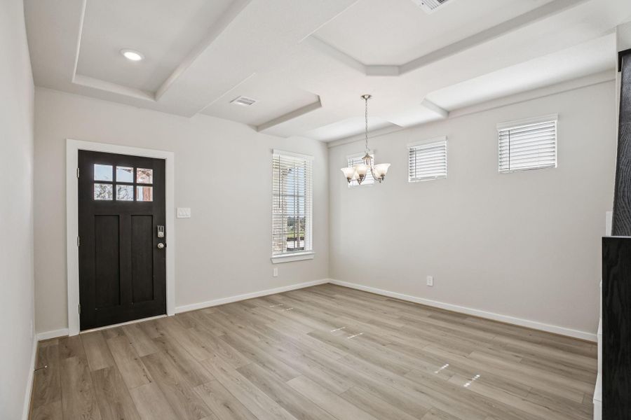 Photo is not of the actual home, but is an inspirational photo of builder’s model home and may depict options, furnishings, and/or decorator features that are not included