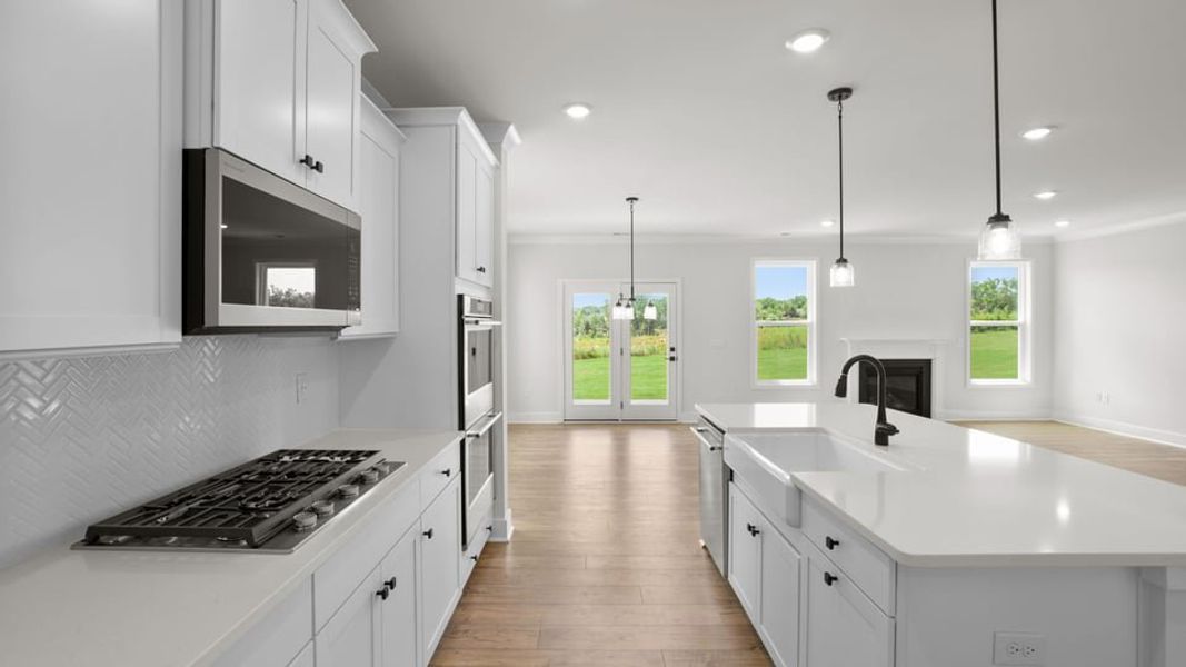 Furnished interior view inside a new home in Harrison Valley, Simpsonville (Image 6).