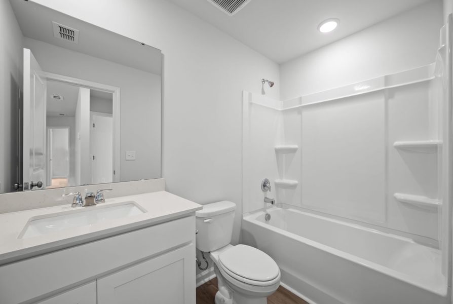 Furnished interior view inside a new home in Grand Arbor, Blythewood (Image 6). Furnished interior view inside a new home in Grand Arbor, Blythewood (Image 6).