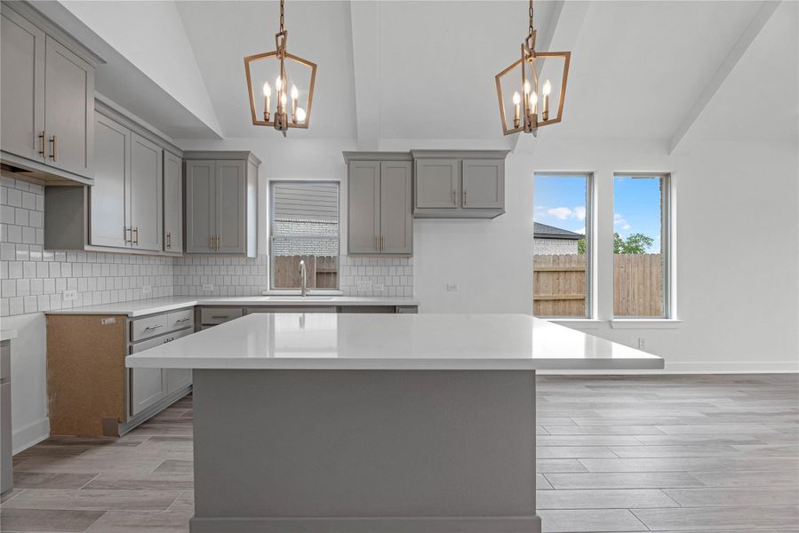 Furnished interior view inside a new home in Elyson - 40', Katy (Image 6). Furnished interior view inside a new home in Elyson - 40', Katy (Image 6).