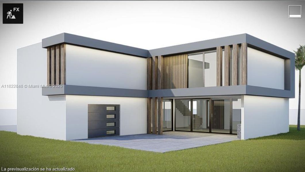 Exterior rendering of this home design in , Fort Lauderdale, FL (Image 24).