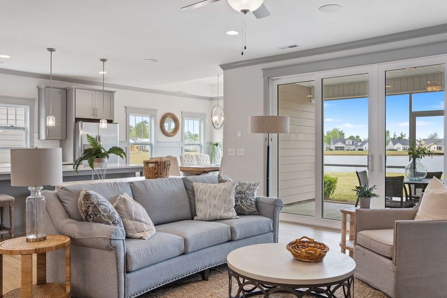 Representative furnished interior of a home built from the Ashton by Bill Clark Homes in Sidbury Landing, Wilmington (Image 45). Representative furnished interior of a home built from the Ashton by Bill Clark Homes in Sidbury Landing, Wilmington (Image 45).