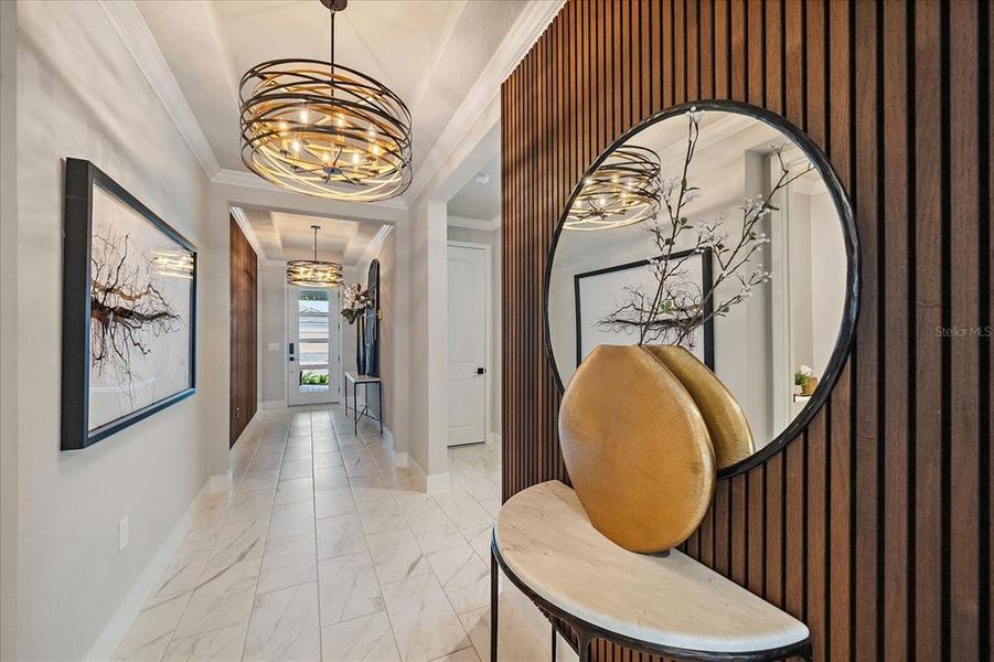 Furnished interior view inside a new home in , Venice (Image 7).