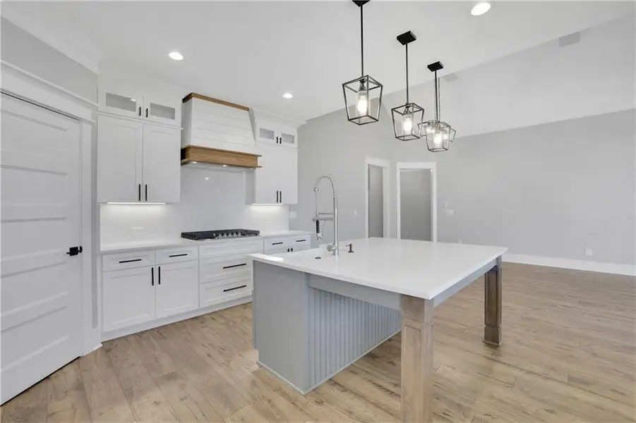 Furnished interior view inside a new home in , Canton (Image 12).