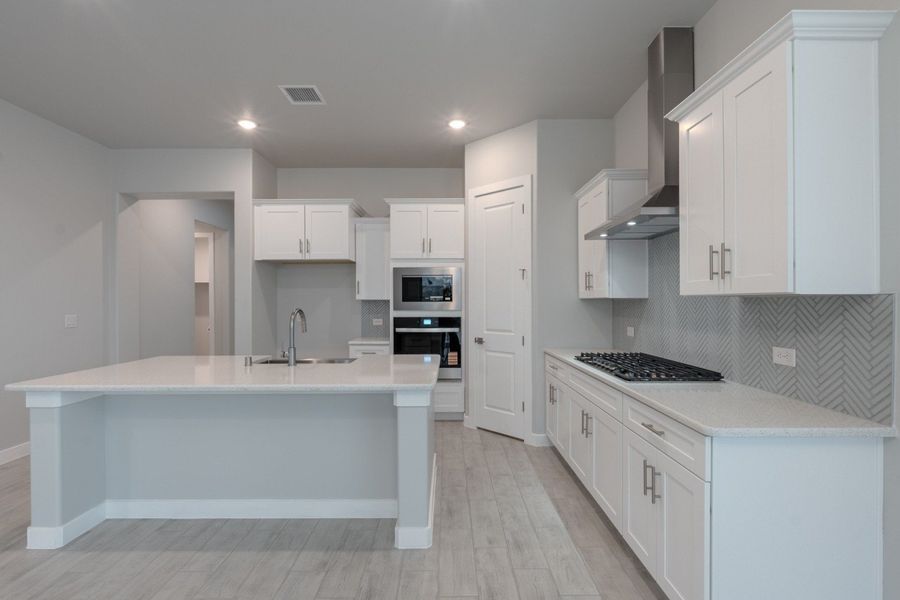 Furnished interior view inside a new home in Emerald Estates, El Paso (Image 10).