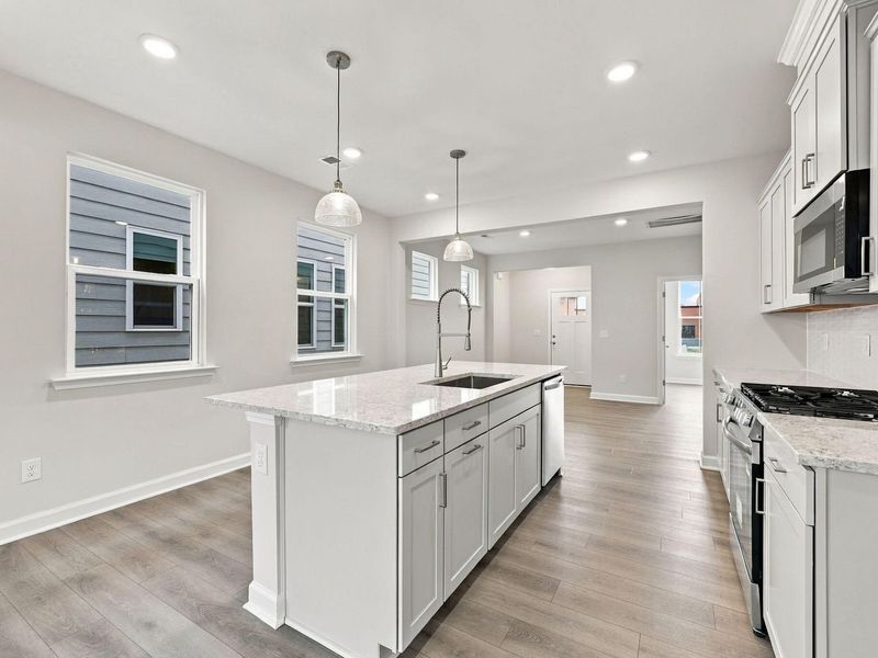 Furnished interior view inside a new home in Forestville Yard, Knightdale (Image 5).