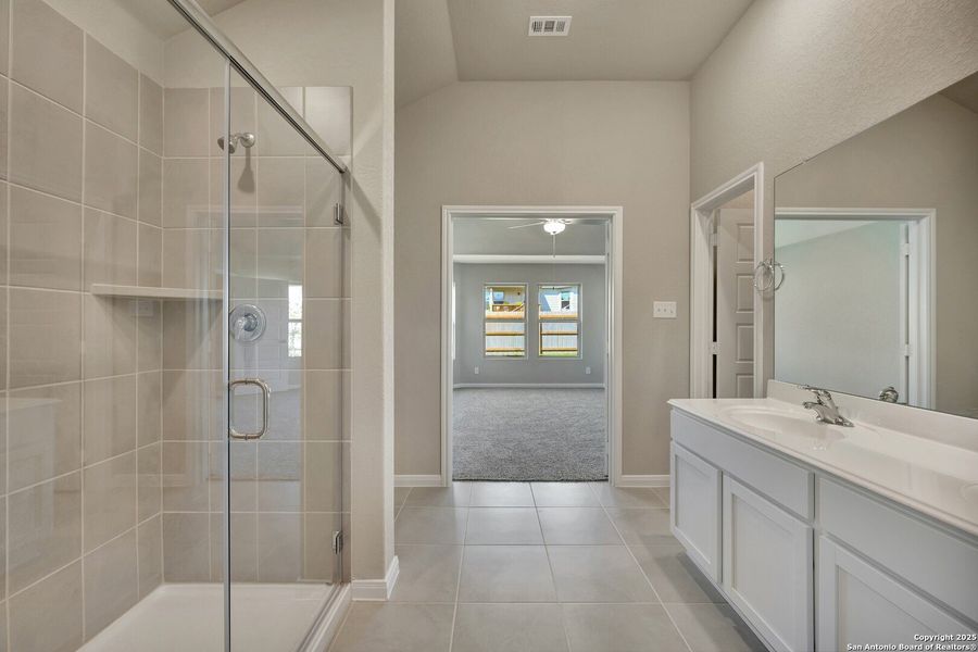 Furnished interior view inside a new home in Greenspoint Heights, Seguin (Image 3). Furnished interior view inside a new home in Greenspoint Heights, Seguin (Image 3).