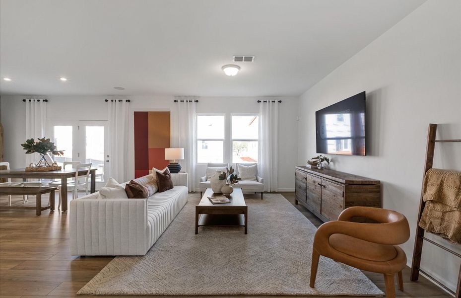 Representative furnished interior of a home built from the Oriole by Centex in Baxley Park, Jonesboro (Image 17). Representative furnished interior of a home built from the Oriole by Centex in Baxley Park, Jonesboro (Image 17).