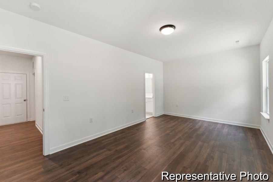 Spacious, unfurnished interior of a new home in Lake Royale, Louisburg (Image 12). Spacious, unfurnished interior of a new home in Lake Royale, Louisburg (Image 12).