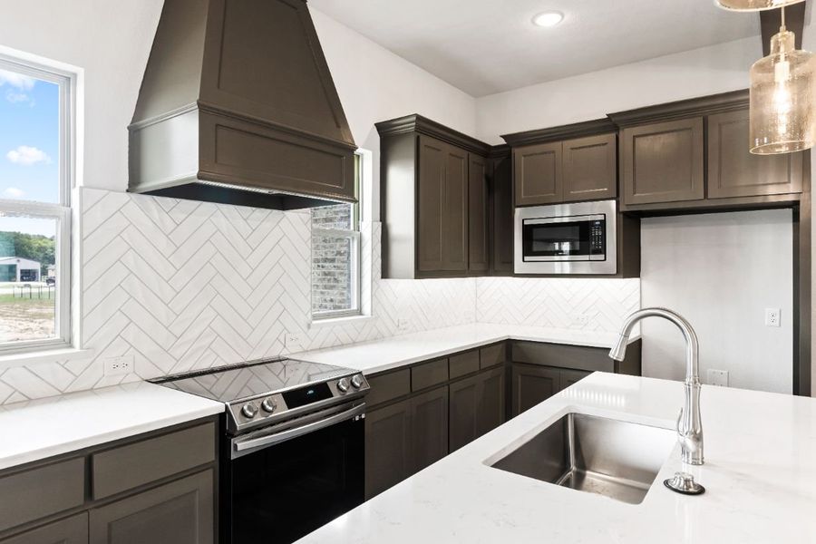 Representative furnished interior of a home built from the The Wilder by Doug Parr Custom Homes in Monarch Manor, Poolville (Image 5).