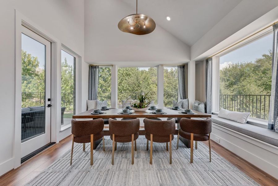 Representative furnished interior of a home built from the Grand Prestige by Grand Homes in Grand Oaks, Celina (Image 9).