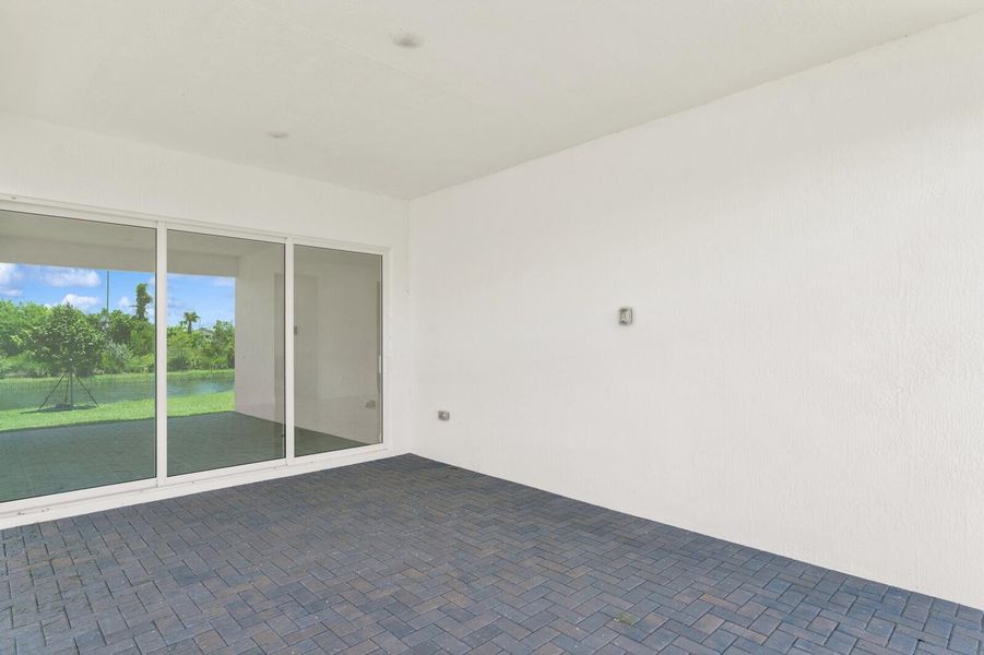 Spacious, unfurnished interior of a new home in Salerno Reserve - Single Family, Stuart (Image 23). Spacious, unfurnished interior of a new home in Salerno Reserve - Single Family, Stuart (Image 23).