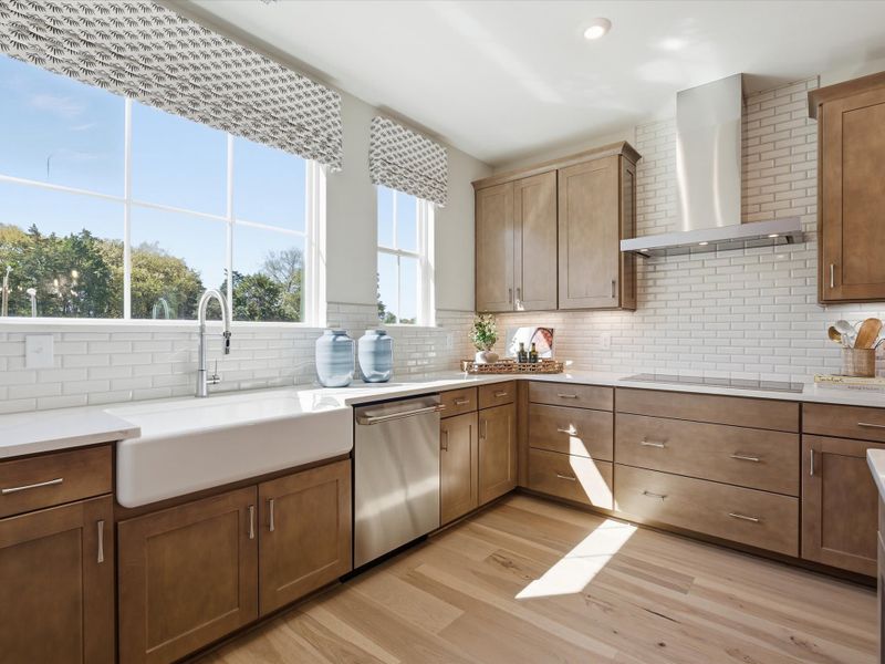 Representative furnished interior of a home built from the Paloma by Tri Pointe Homes in Bellflower, Charlotte (Image 33).