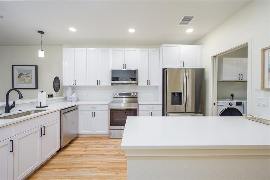Furnished interior view inside a new home in , Ocala (Image 28).