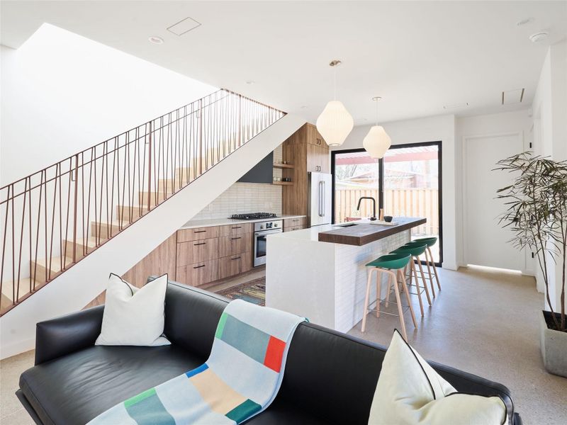 Furnished interior view inside a new home in , Austin (Image 6).