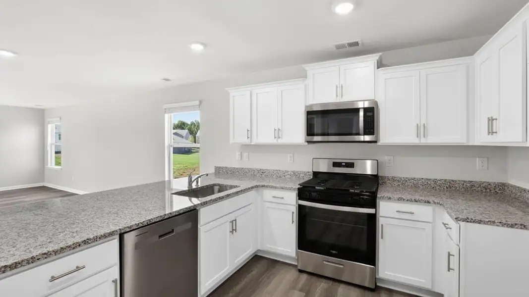 Furnished interior view inside a new home in Varner Station, Woodruff (Image 10).