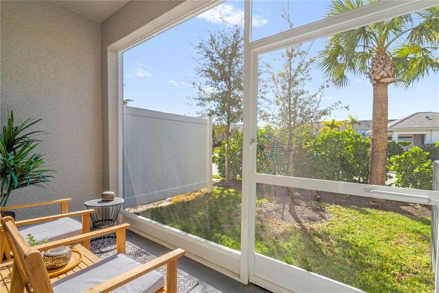 Exterior details and patio area of a home in , Sarasota (Image 19).