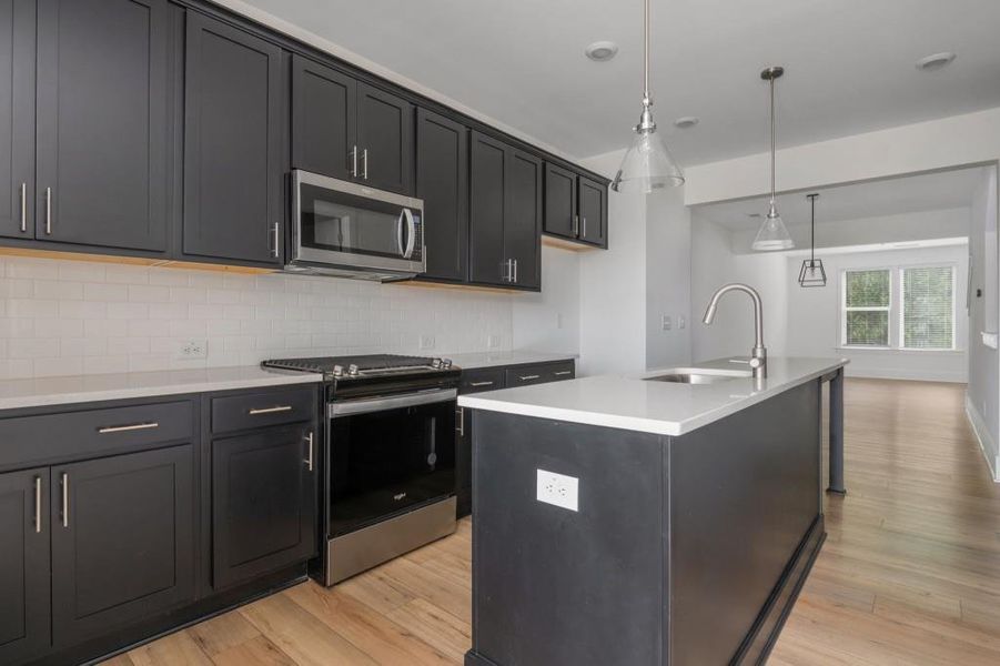 Furnished interior view inside a new home in Park Vue, Atlanta (Image 6).