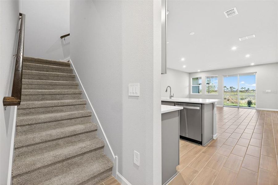 Furnished interior view inside a new home in Crosswind Ranch, Parrish (Image 16).