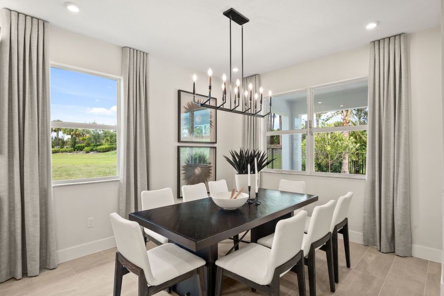 Representative furnished interior of a home built from the Haven by Mattamy Homes in Tradition, Port St. Lucie (Image 6). Representative furnished interior of a home built from the Haven by Mattamy Homes in Tradition, Port St. Lucie (Image 6).
