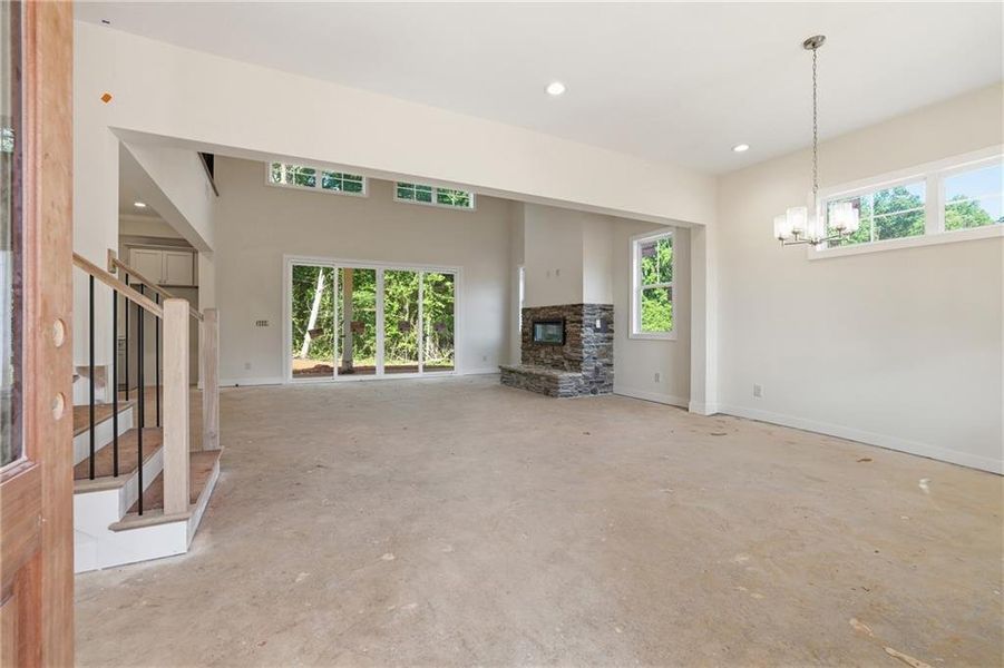 In-progress construction of a new home in , Cornelia, GA (Image 34).