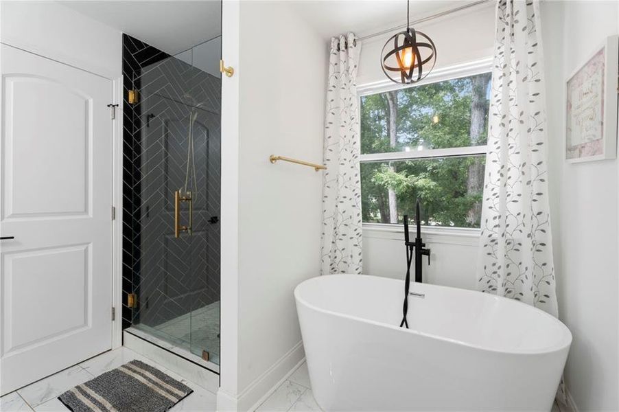 Furnished interior view inside a new home in , Snellville (Image 38).