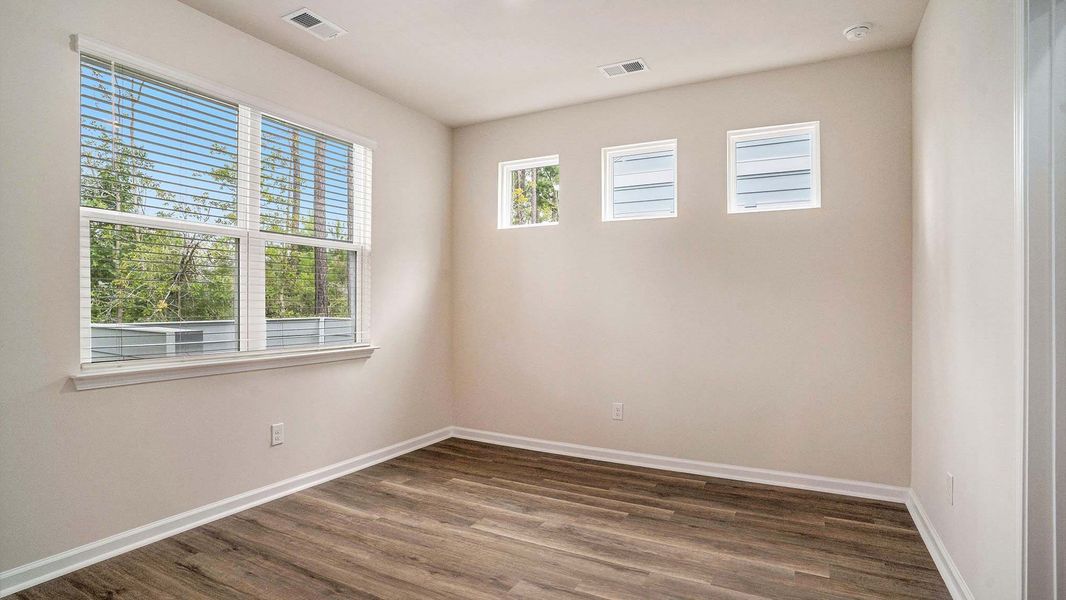 Spacious, unfurnished interior of a new home in Rich Square at Brunswick Plantation, Ash (Image 11). Spacious, unfurnished interior of a new home in Rich Square at Brunswick Plantation, Ash (Image 11).