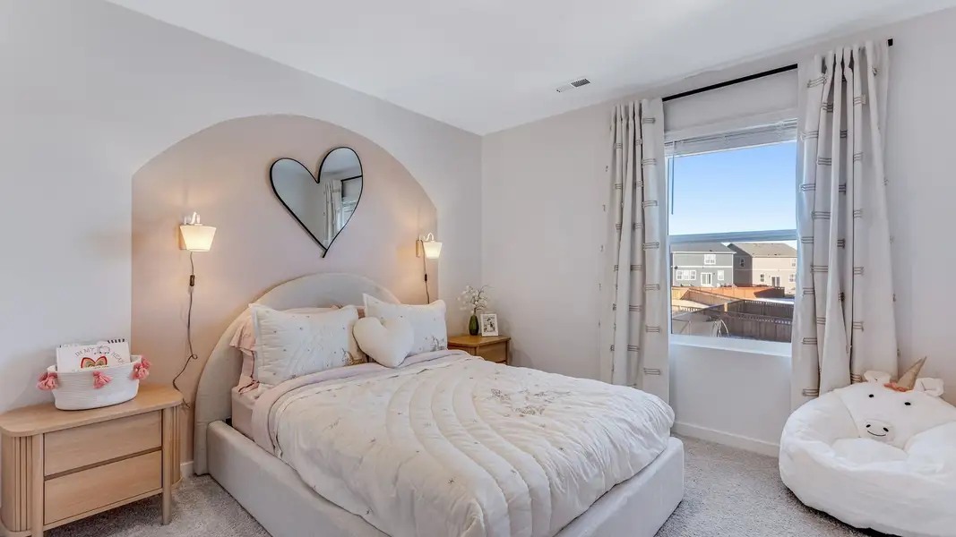 Representative furnished interior of a home built from the Elder II by D.R. Horton in Granary, Johnstown (Image 22).