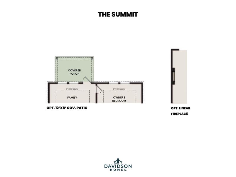 2D floor plan layout for the The Summit A by Davidson Homes LLC in Morgan Meadows, San Antonio, TX (Image 5). 2D floor plan layout for the The Summit A by Davidson Homes LLC in Morgan Meadows, San Antonio, TX (Image 5).